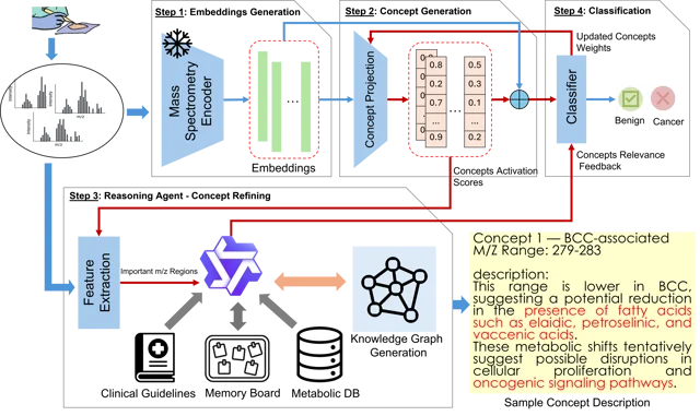 Agent-Guided Concept Discovery 的整体流程