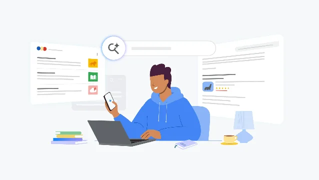 Google AI Overviews 偏好来源标注界面