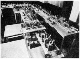 Armstrong's prototype FM transmitter at the Empire State Building, 1935