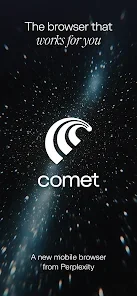 Google Play screenshot for Comet Android app marketing