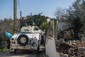 UNIFIL 巡逻车辆