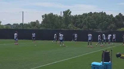Argentina training before Jordan