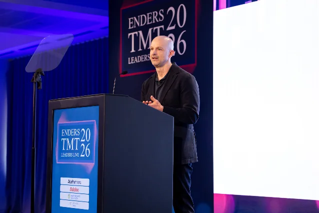 Larry Tanz speaking at Enders TMT Leaders Live 2026