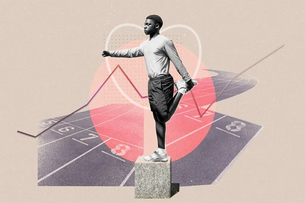 Study participant running outdoors, illustrating the exercise dose research covered by Patrick