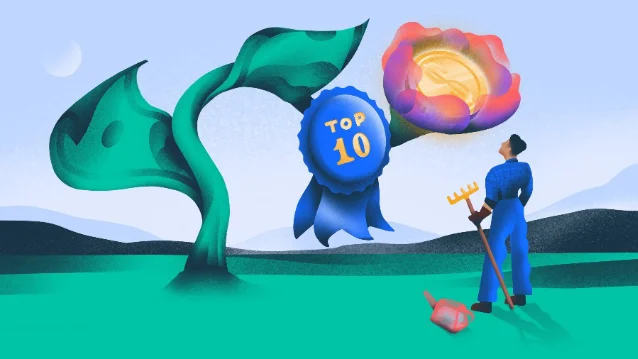 Crunchbase venture-roundup illustration