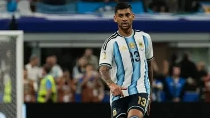 Cristian Romero after the Austria match