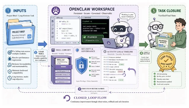 OpenClaw 工作空间示意图