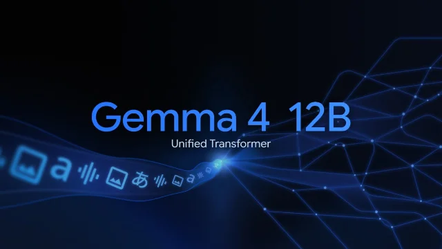 Gemma 4 12B 统一 Transformer 架构示意