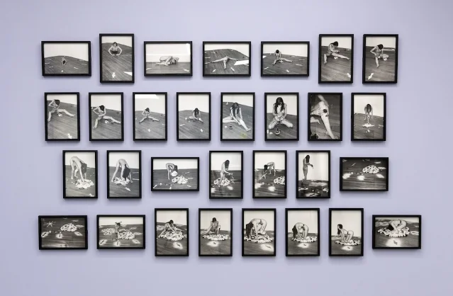 Cosey Fanni Tutti,《Woman's Roll》,1976;COUM Transmissions 官方页面所示的作品序列