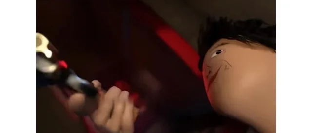 Kotte Animation 的抽象 3D 动画画面