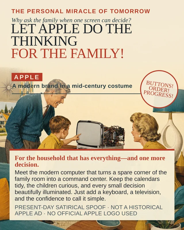 Apple, with a household button: tomorrow in 1967