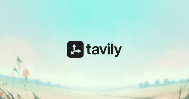 Tavily 官网展示的 AI agent web access layer 主视觉