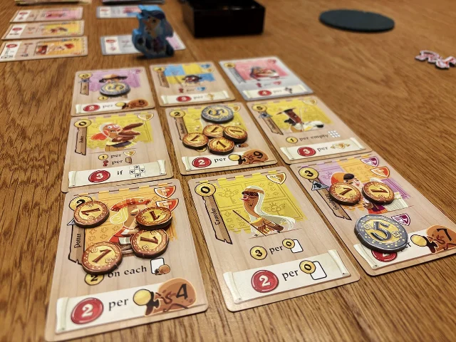 Castle Combo 的个人 3×3 tableau