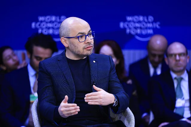 Demis Hassabis at the World Economic Forum, Davos, January 2026