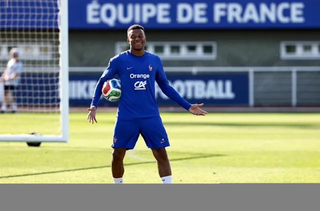 Kylian Mbappé training at Clairefontaine, June 1 2026, ahead of the 2026 FIFA World Cup
