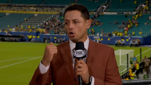 Brazil win Group C in a FOX Sports highlight frame