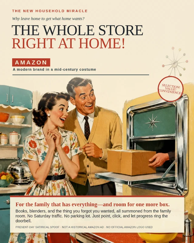 Amazon, with a doorbell: the everything store in 1958
