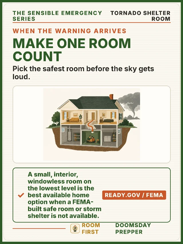 Storm warning? Make one room count
