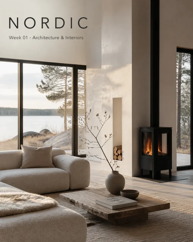 Nordic mood board · Week 01