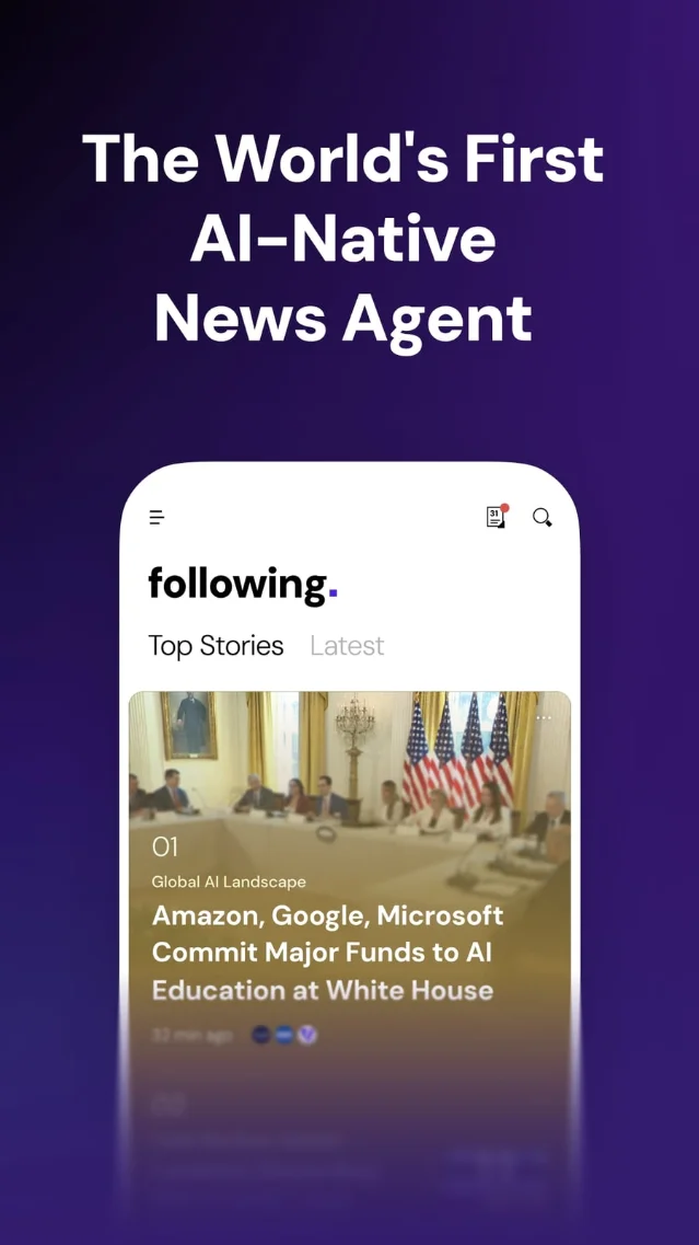 Syft AI-Native News Agent 应用界面宣传图