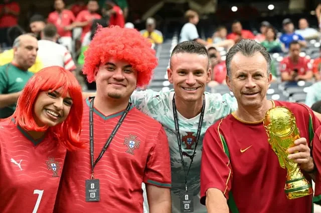 Portugal supporters in Houston