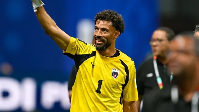 Cape Verde goalkeeper Vozinha