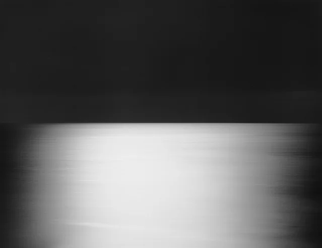 Hiroshi Sugimoto, Bay of Sagami, Enoura, 2025 — gelatin silver seascape photograph