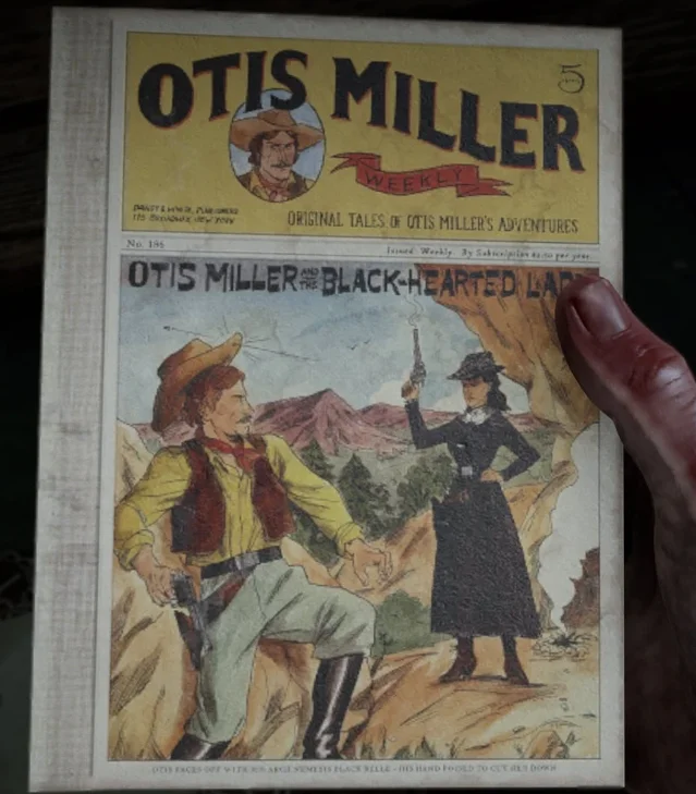 《Otis Miller and the Black-Hearted Lady》小说封面
