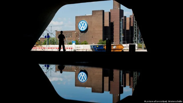 Volkswagen's main production plant in Wolfsburg, Germany