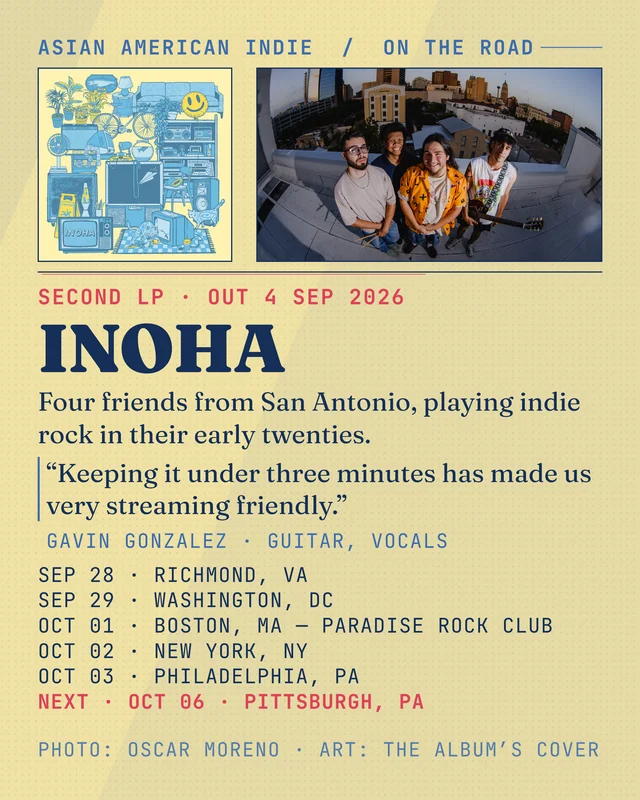 INOHA just played five East Coast cities