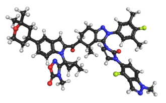 Orforglipron 分子三维构象