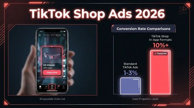 ZonFlip: TikTok Shop in-app CVR vs. standard ads comparison, 2026