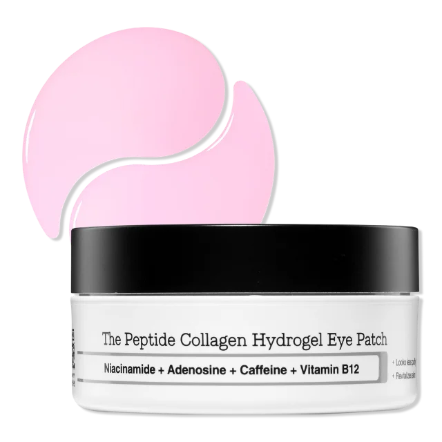 COSRX The Peptide Collagen Hydrogel Eye Patch — 30 pairs, white and teal packaging