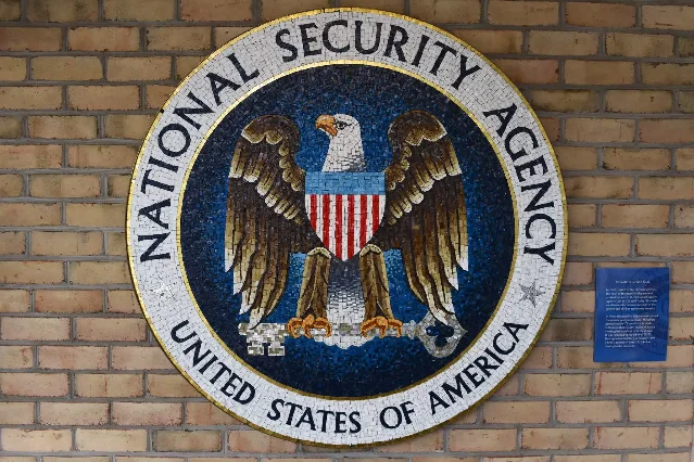 NSA building entrance — Anthropic engineers embedded inside despite Pentagon blacklist