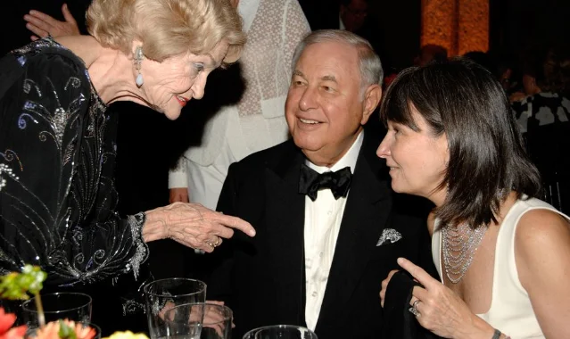 A. Alfred Taubman at a formal dinner, circa early 2000s