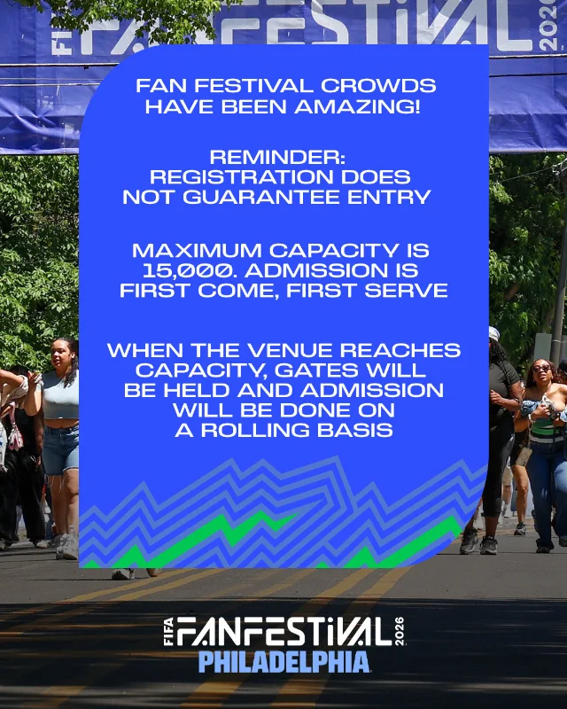 Lemon Hill 的费城官方 Fan Festival 宣传图