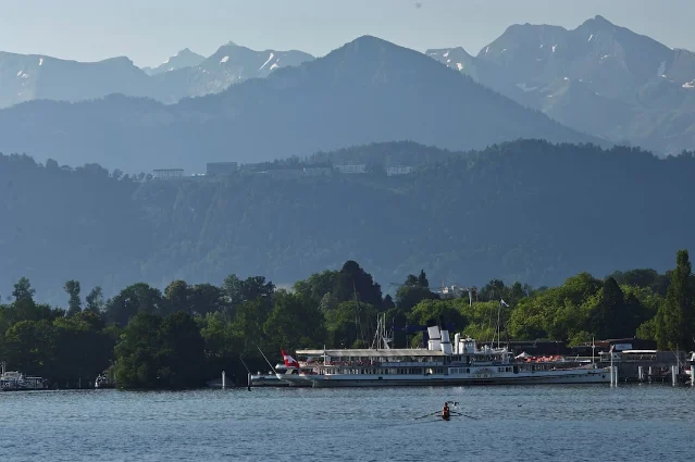 Bürgenstock Resort on Lake Lucerne, Switzerland — the planned site of the June 19 US-Iran signing ceremony