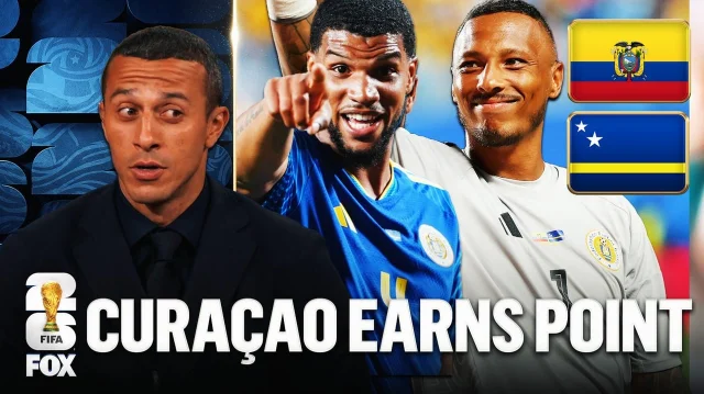 Eloy Room and Curaçao earn a first World Cup point