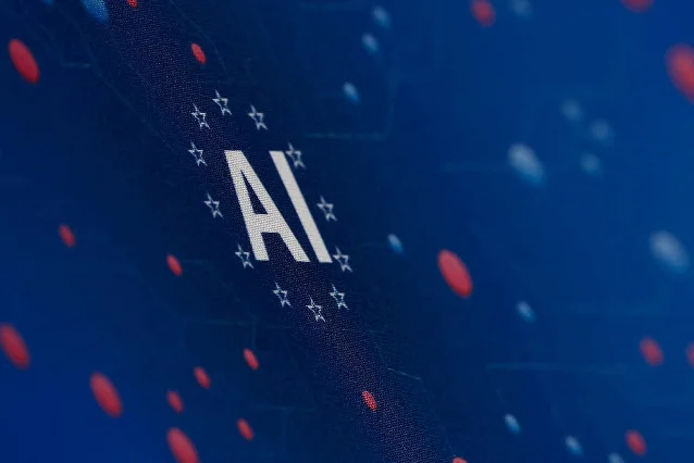 VivaTech 展会上展示的 AI 标识