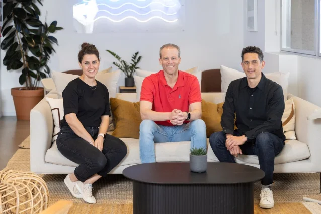 Jedify co-founders, CEO Assaf Henkin at far right