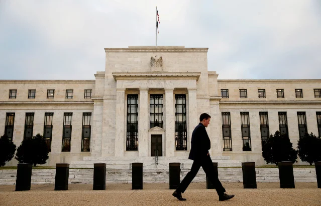 The Federal Reserve building in Washington DC