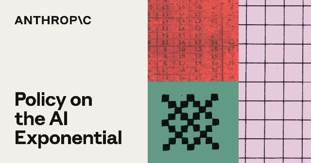 Anthropic's policy framework page covers both the Advanced AI Framework and Economic Policy Framework