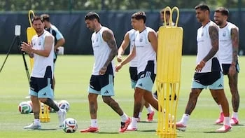 Argentina training group