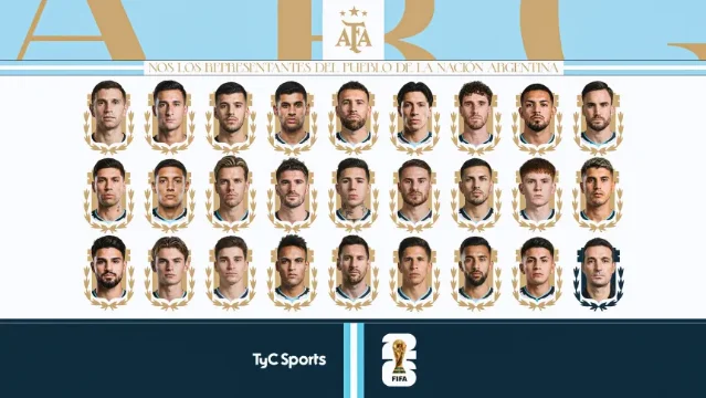 Calendario completo de partidos de Argentina en el Mundial 2026 según TyC Sports
