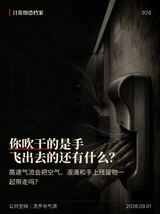 你吹干的是手，飞出去的还有什么？