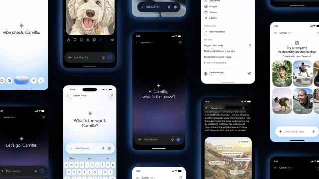 Gemini 新界面效果