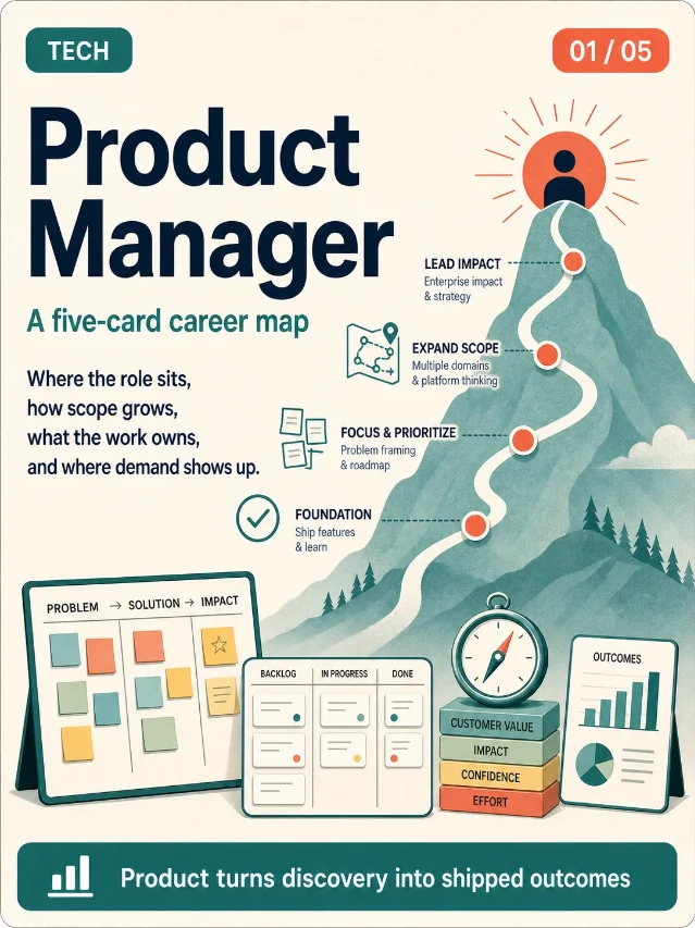 Product Manager career map