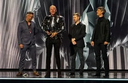 Larian Studios accepting the Game of the Year award at The Game Awards 2023
