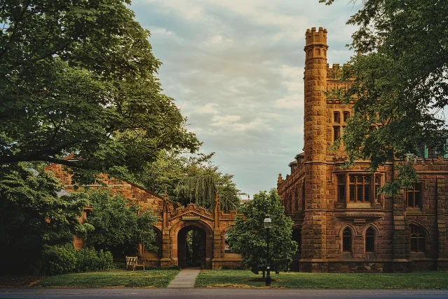 Princeton University campus building