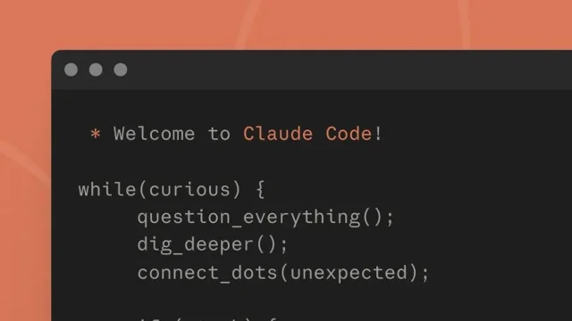 Claude Code running in a terminal